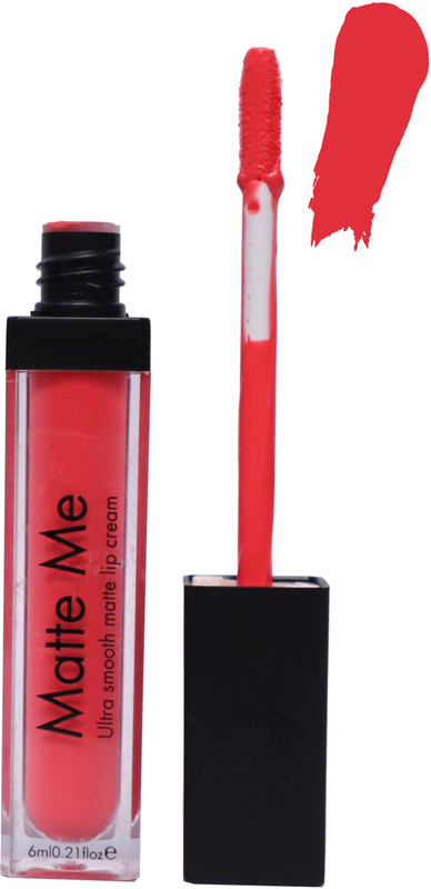 verma brends matte me lipstick & lipglos liquid(lite orange, 6 ml)