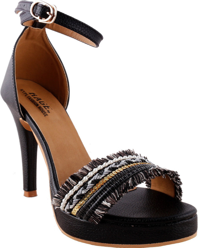 hype fashion house Women Black Heels