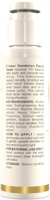 F'loher DANDELION Facial Toner(120 ml)