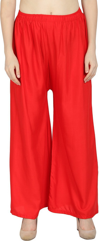 uniquility Regular Fit Women Red Trousers