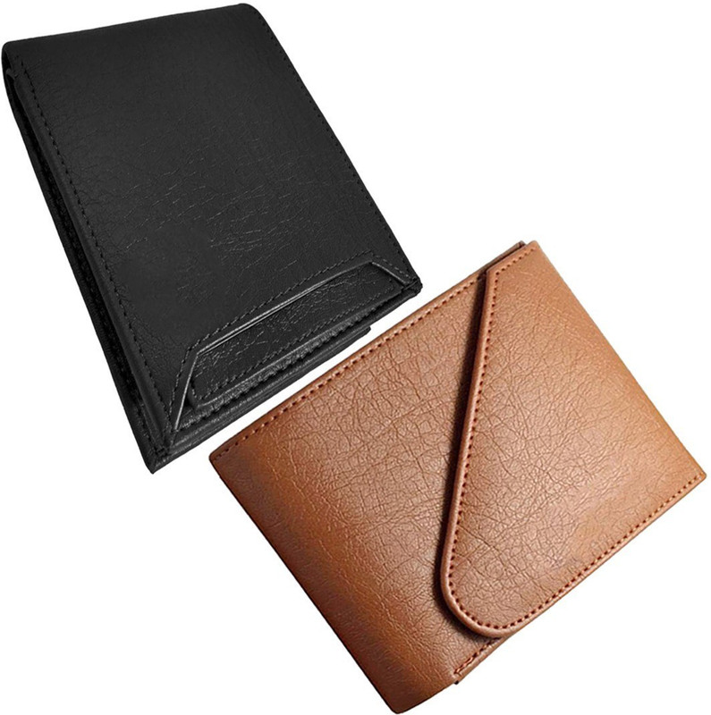 loopa Men Formal Multicolor Artificial Leather Wallet(3 Card Slots)