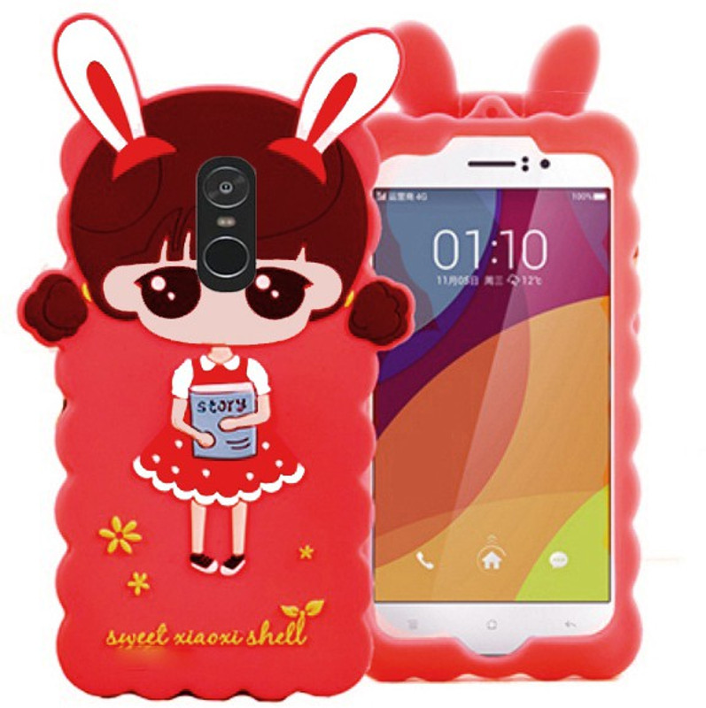woozy Back Cover for Mi Redmi Note 4(Red)