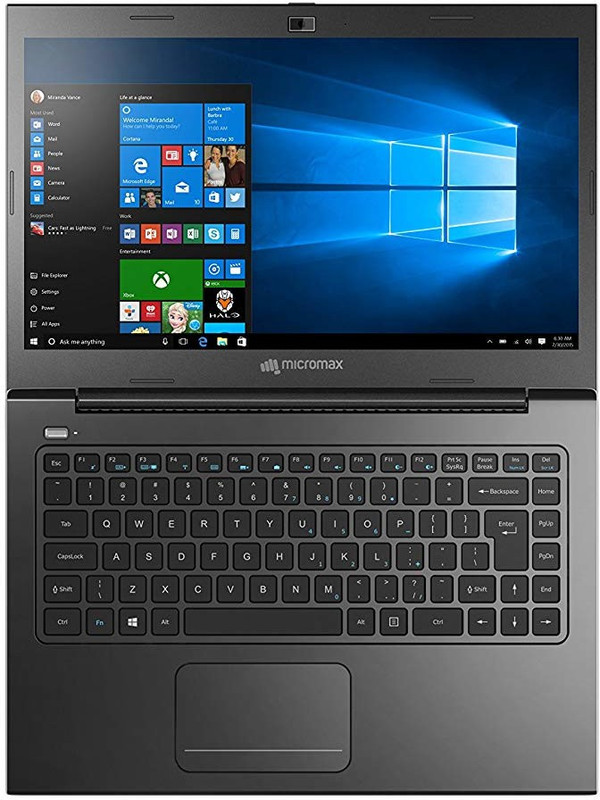 Micromax Neo Pentium Quad Core - (4 GB/500 GB HDD/Windows 10 Home) LPQ61 Laptop(14 inch, Silver, 1.6 kg)