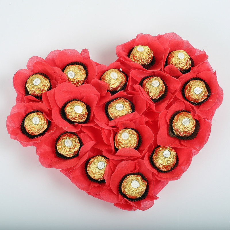 Ferns N Petals Love Ferrero Chocolates Combo(200 g)