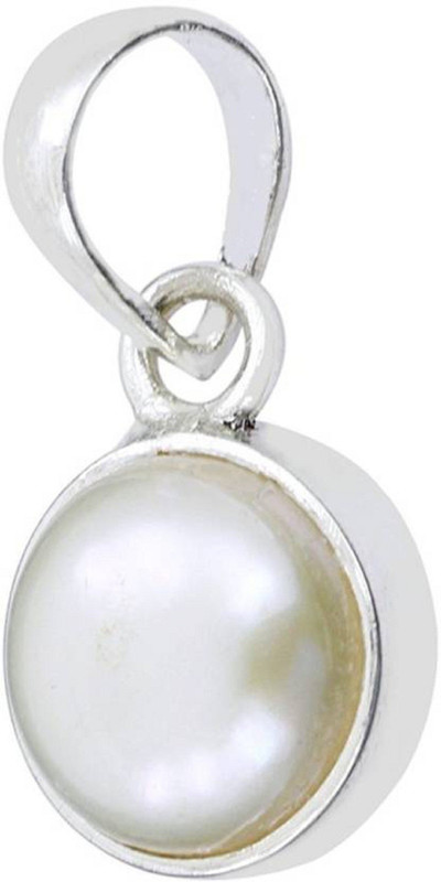 krishna fency jwellers beautiful silver pendent panna Silver Emerald Silver Pendant