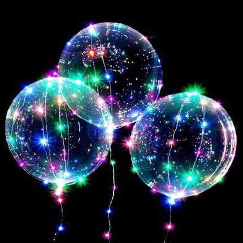 unique shape Solid BO balloon Bubble Balloon(Multicolor, Pack of 1)