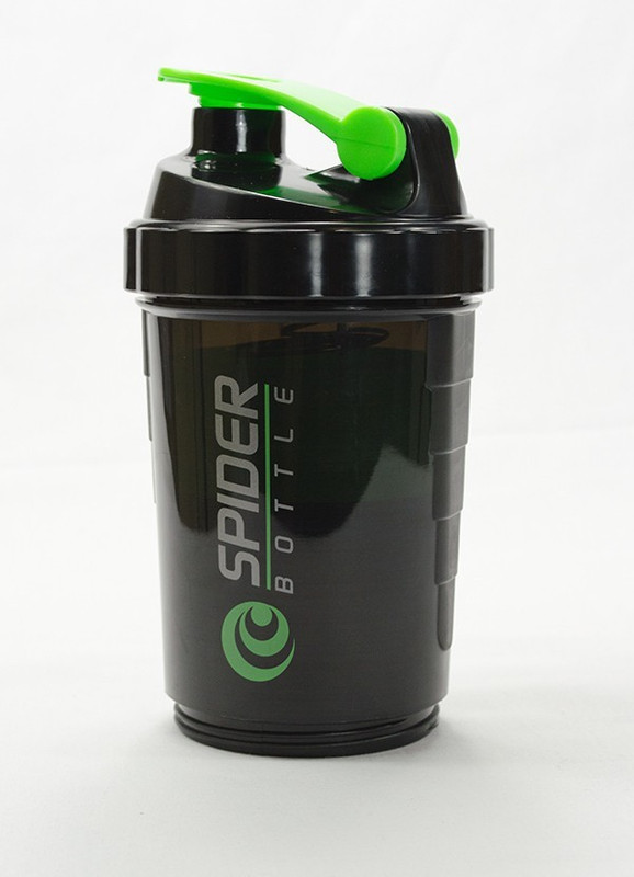 ipor retail SPIDER BOTTLE PROTEIN SHAKER 500 ml Shaker(Pack of 1, Green)