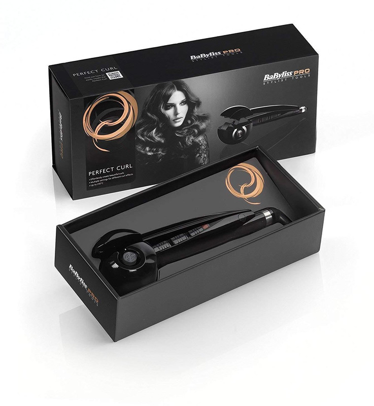 babyliss pro Stylist Tools Hair Curler(Black)