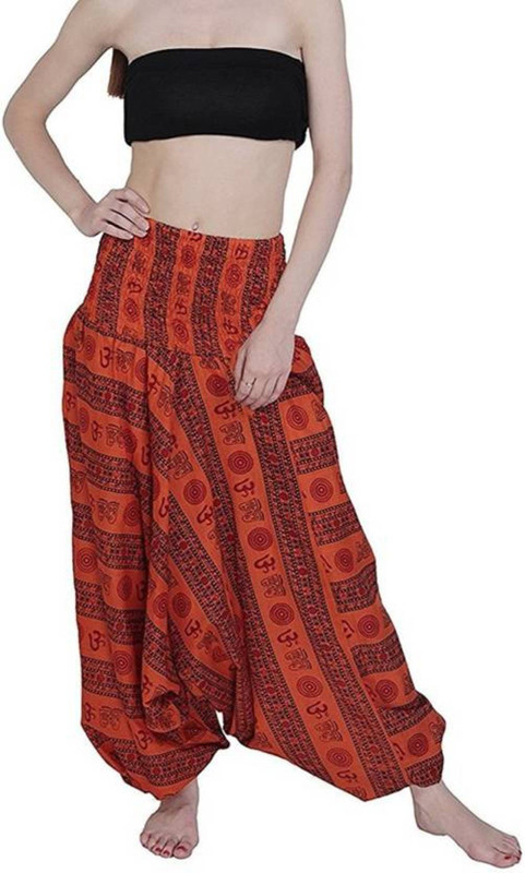 textileworkcreation Printed Cotton Blend Women Harem Pants