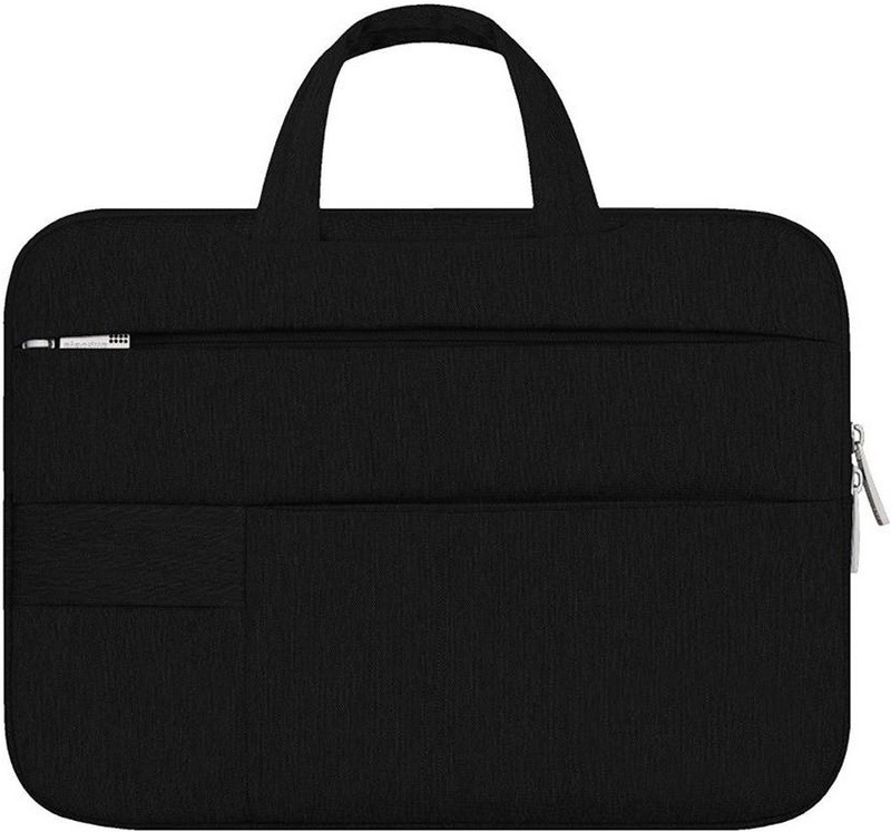 Divinext 11-inch slip case laptop bag (Black) Medium Briefcase - For Men(Black)