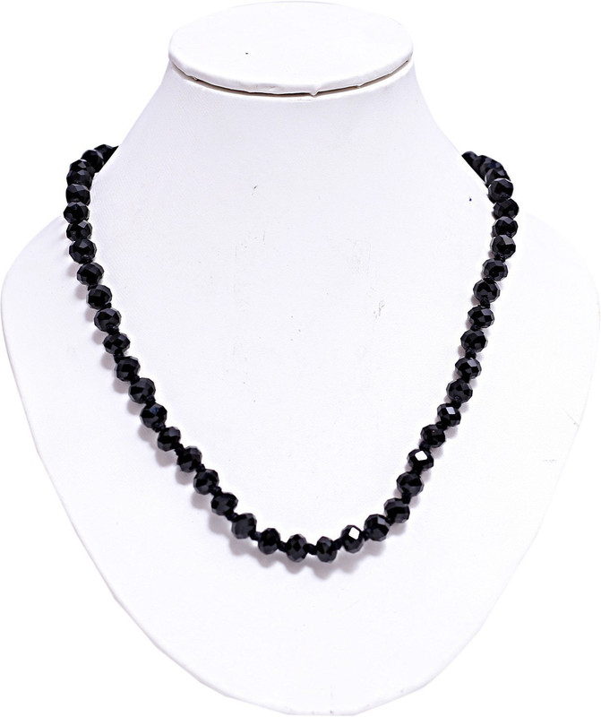 brahmgyan gallary Effective and attractive Kali Hakik(agate) Mala/Rosery for Puja,Jap and Wearing Agate Silk Dori Chain