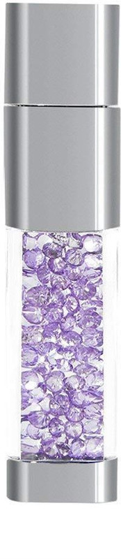 Tobo Cute Jewelry Crystal 32 GB USB 2.0 Flash Drive Cool Bling Shinning Jump Drive Memory Stick Thumb Drive Pen Drive for Girls 32 GB Pen Drive Compatible with Laptop USB 2.0 Plastic Case(Purple)