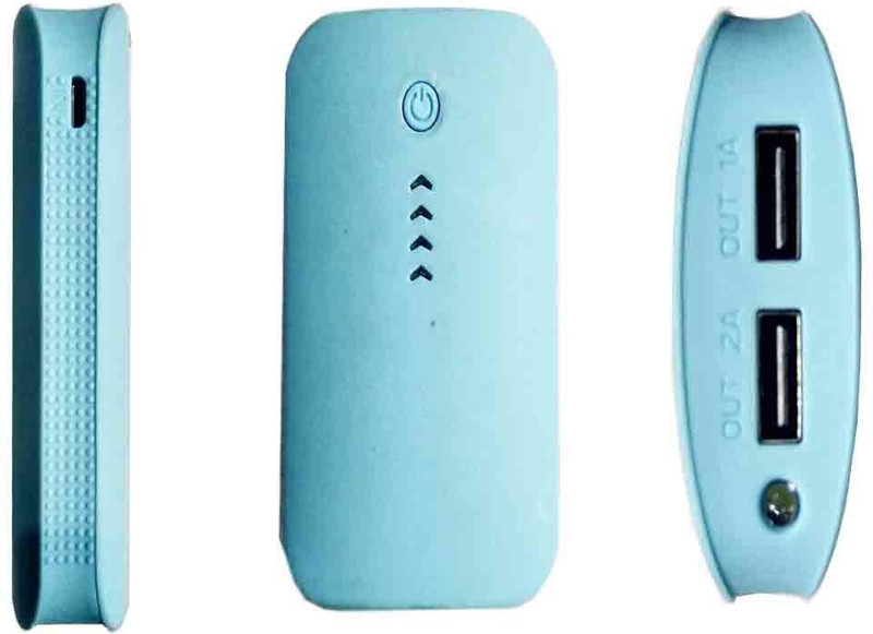 sarc infotech 12500 Power Bank (power bank, 20000 mah power bank high speed charging 2 port usb)(sky blue, Lithium-ion)