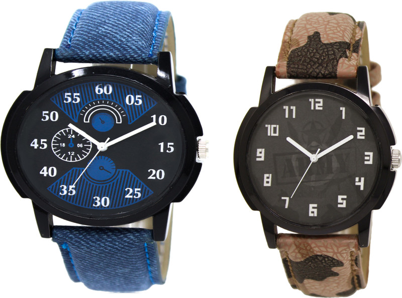 loomex snk_L02-03 combo Analog Watch  - For Men