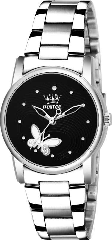 hostee HT-LR-038-BLACK-CHAIN Analog Watch  - For Women