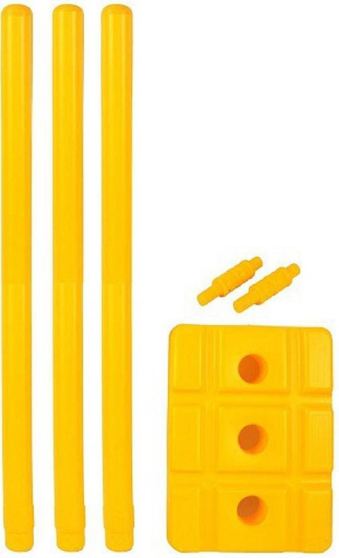 raider Plastic Stumps Set For Cricket Lovers(Yellow)