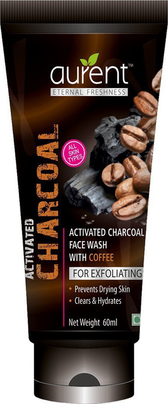aurent Activated charcoal with coffee Face Wash(60 ml)