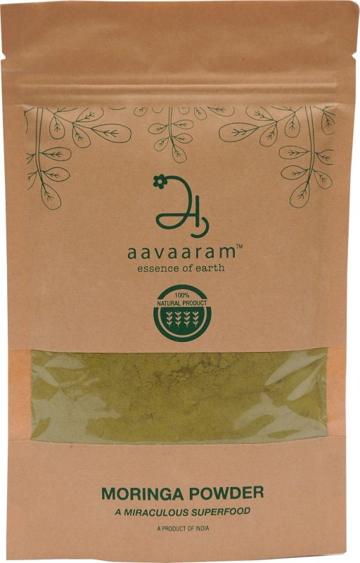 Aavaaram Organic Moringa Leaf Powder, Natural & Herbal 100 g