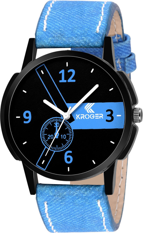 kroger Krg 1102 Black Dial Watch Analog Watch  - For Men