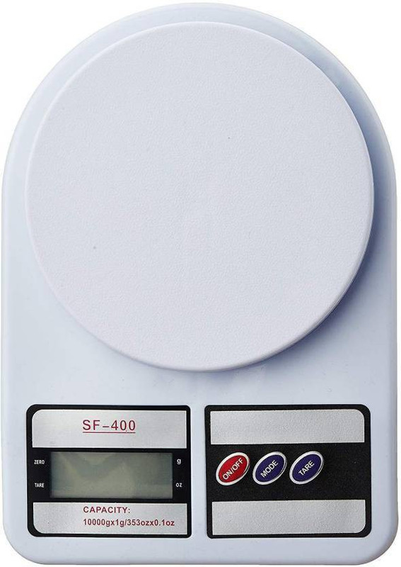 Etekcity 1gm to 10kg Electronic Kitchen Weighing Scale (White) Weighing Scale(White)