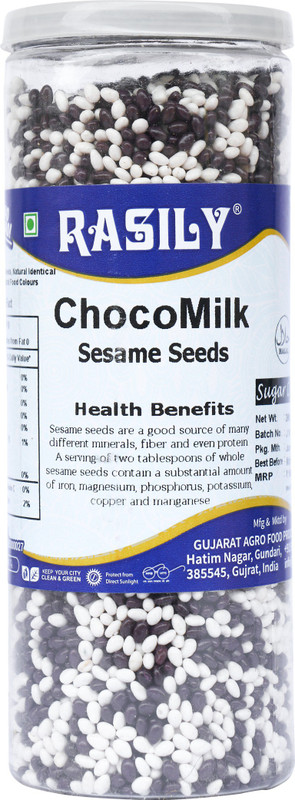rasily Chocomilk milk, sesame, chocolate