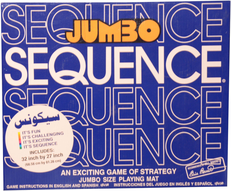 qexclusive Jumbo Sequence Board Game