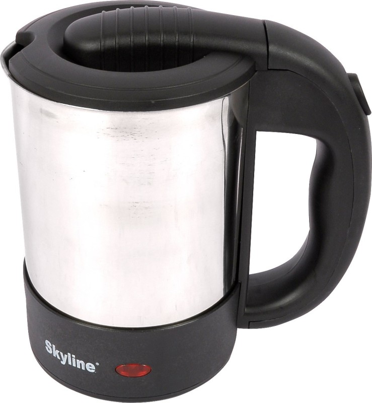 Skyline VTL-5013 Electric Kettle(0.5 L, BLACKIISILVER)