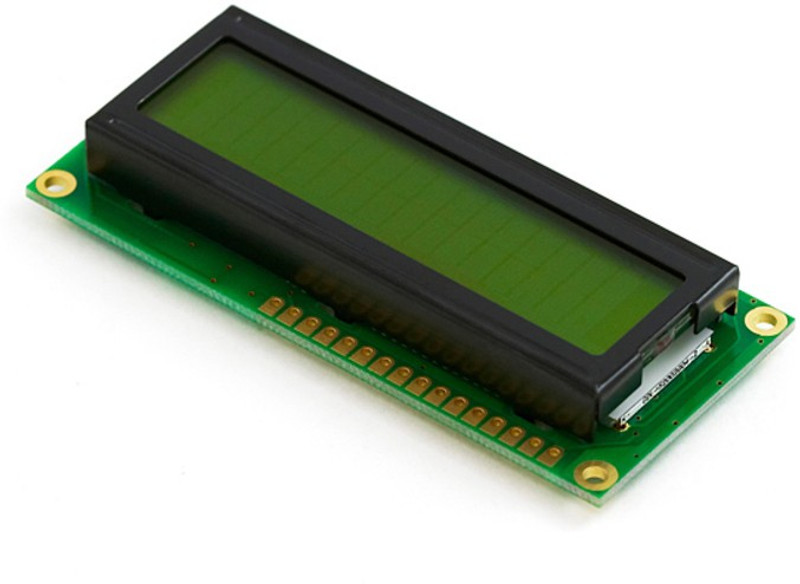 ematicx automation EA LCD Character Display Module - Yellow Backlight Educational Electronic Hobby Kit