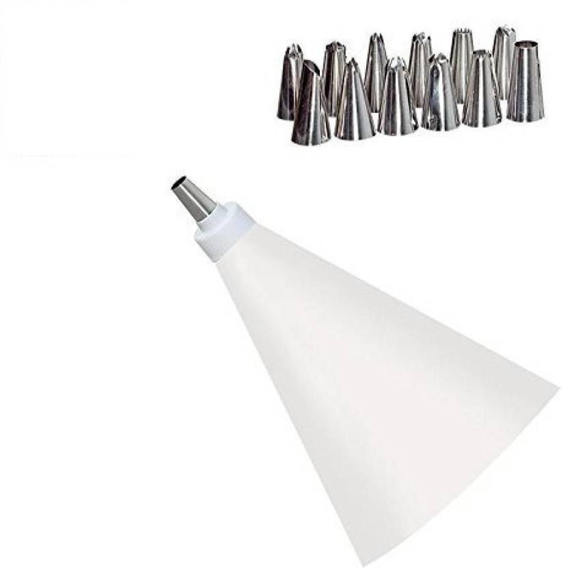 smile4u icing nozzles Kitchen Tool Set(Silver, Baking Tools)