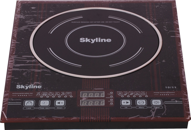Skyline VI-5050-FT Induction Cooktop(Maroon, Touch Panel)