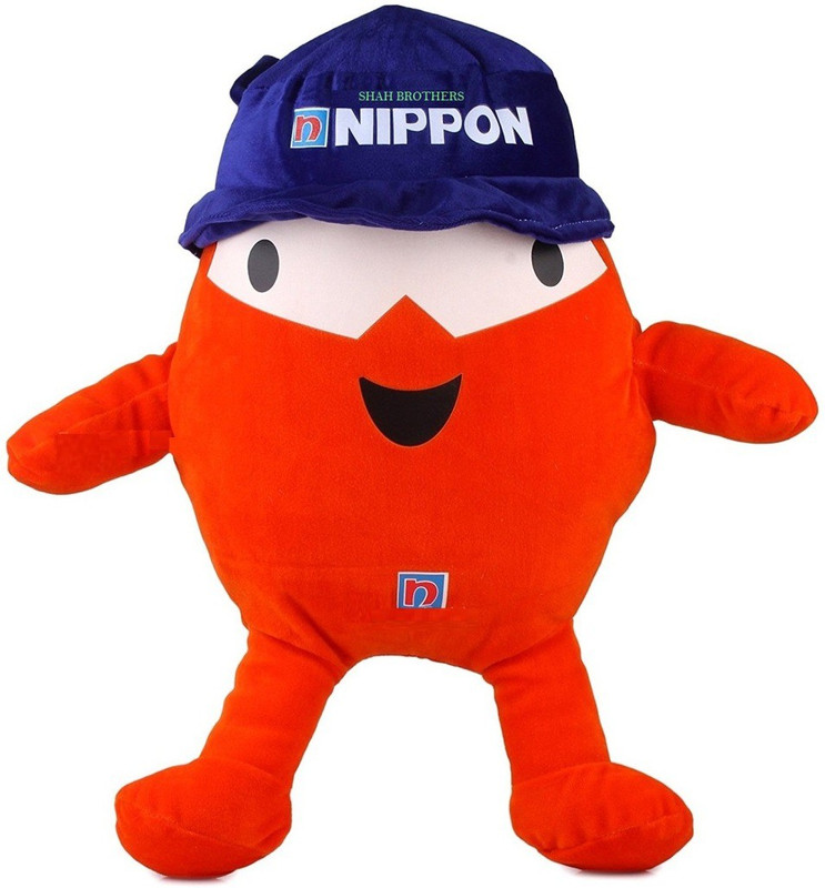 shah brothers enterprises Nippon blobby Doll Soft Stuffed Toy | Doll Toy for Kids | Birthday Gift (ORANGE)  - 45 cm(Orange)