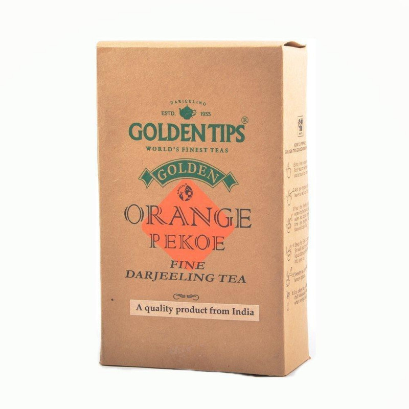 Golden Tips Orange Pekoe Black Tea - Paper Pack Black Tea Box(0.5 g)
