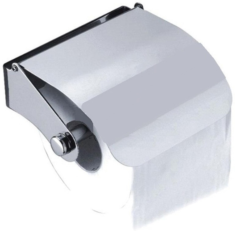 shp STEEL TISSUE PAPER HOLDER Steel Toilet Paper Holder(Lid Included)