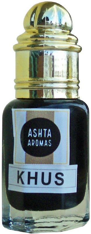 ASHTAAROMAS Pure Khus Attar 8ml with Wooden Box Herbal Attar(Floral)