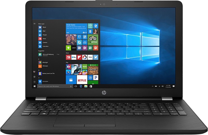 HP 15 Core i5 8th Gen - (4 GB/1 TB HDD/Windows 10 Home) 15q-bu100TU Laptop(15.6 inch, Sparkling Black, 2.1 kg, With MS Office) 1