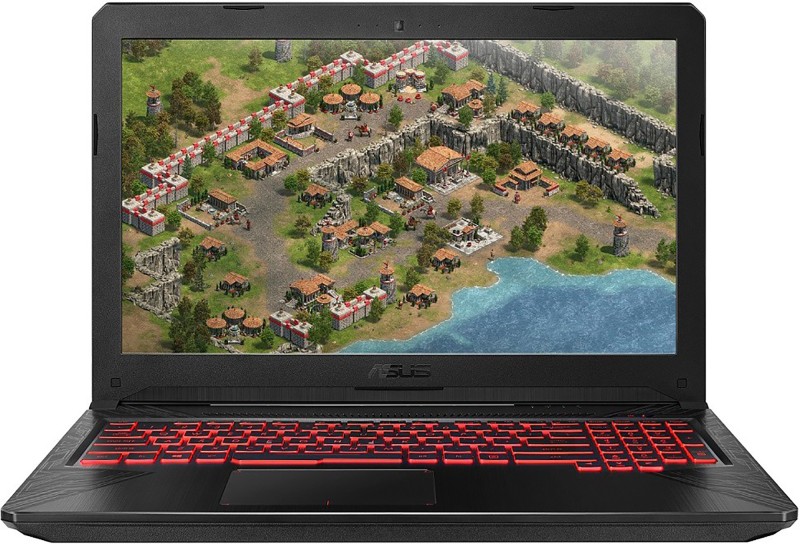 Asus TUF Core i5 8th Gen – (8 GB/1 TB HDD/128 GB SSD/Windows 10 Home/4 GB Graphics) FX504GE-E4366T Gaming Laptop(15.6 inch, Black Metal, 2.3 kg)