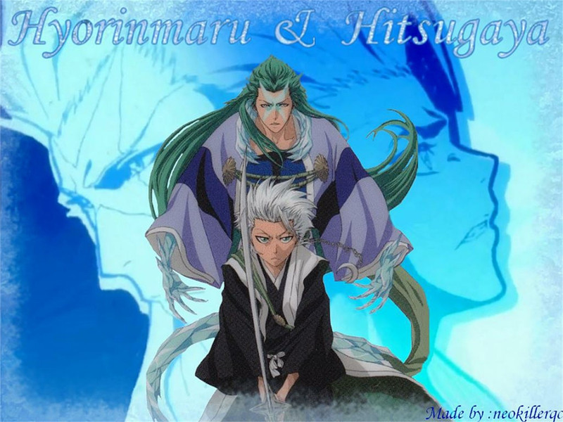 Athah Anime Bleach Tōshirō Hitsugaya Hyorinmaru 13*19 inches Wall Poster Matte Finish Paper Print(13 inch X 19 inch, Rolled)