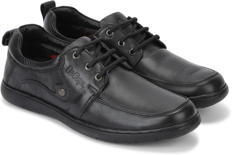 lee cooper black sneakers