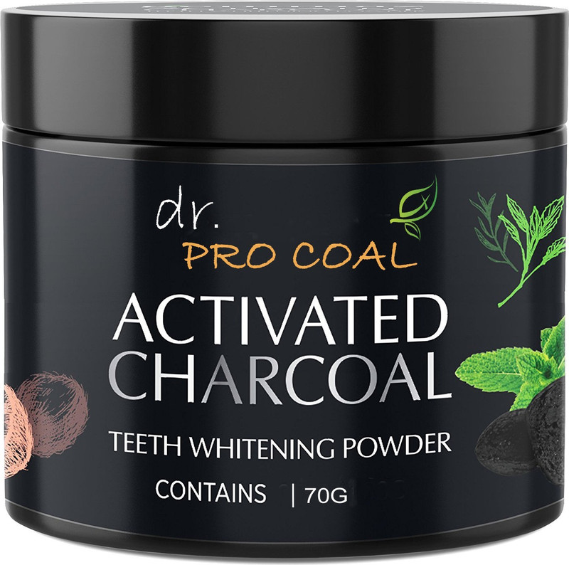 casa allegra Activated Charcoal Instant Teeth Whitening Powder (70 g) Teeth Whitening Kit