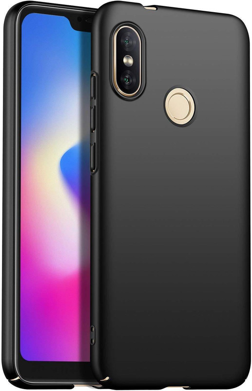 muntjac Back Cover for MI A2 LIte(black, rad)