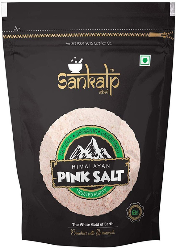 sankalpshri Himalayan Pink Salt Enriched with 84 Minerals Rock Salt(1 kg)