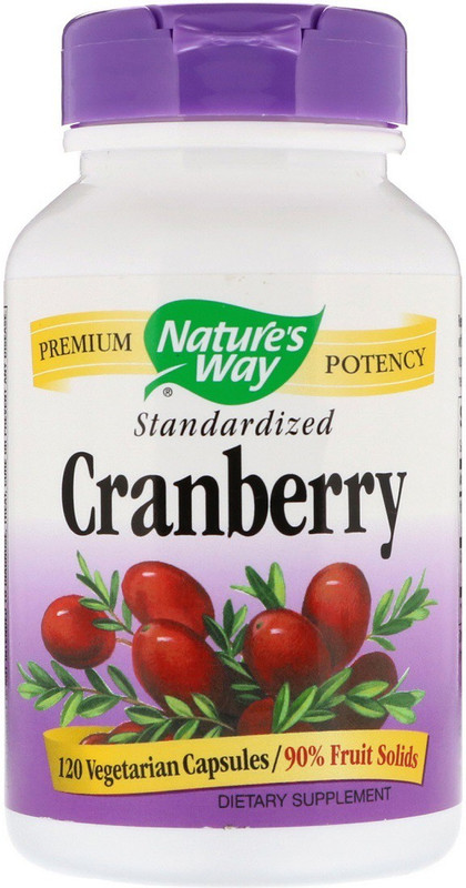 Nature's Way Nature's Way, Cranberry, Standardized, 120 Vegetarian Capsules(120 No)