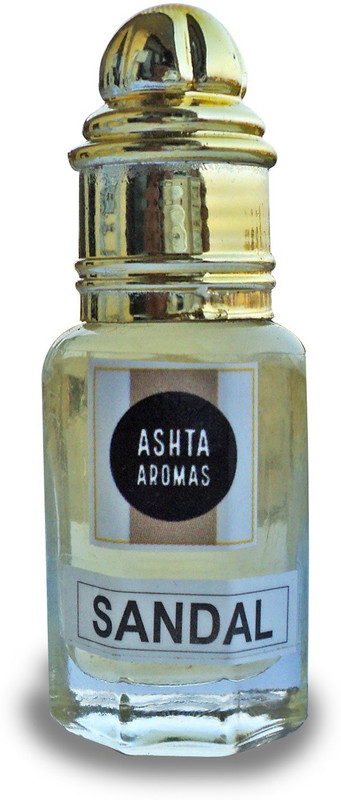 ASHTAAROMAS Pure Sandal Attar 8ml with Unique Basket Packaging Floral Attar(Sandalwood)