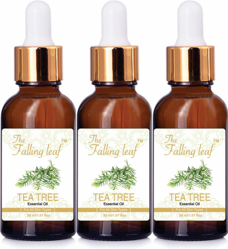 the falling leaf Tea Tree Pure Essential Oil (Pack of 3) (30ml each)(30 ml)