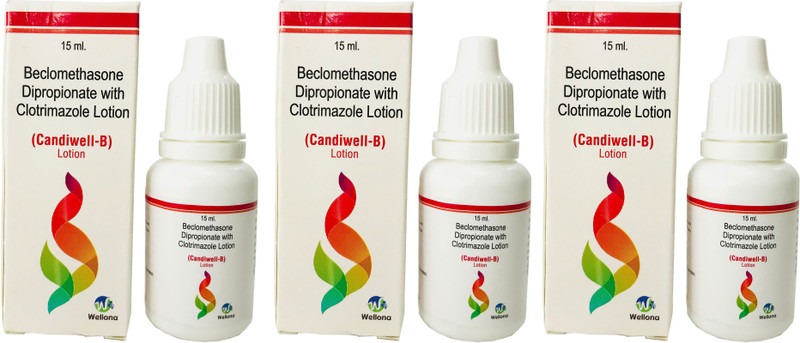 wellona pharma clotrimazole and betamethasone dipropionate lotion(45 ml)