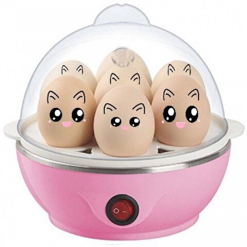 Shopeleven Electric Boiler Steamer Poacher Electric Steam Boiler Egg Cooker (7 Eggs) Egg Boiler 3288 Egg Cooker(Multicolor, 7 Eggs)