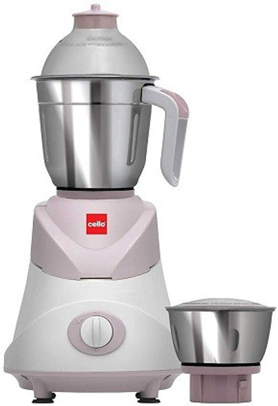 Cello Gring n Mix Amaze 500 W Food Processor(white grey)