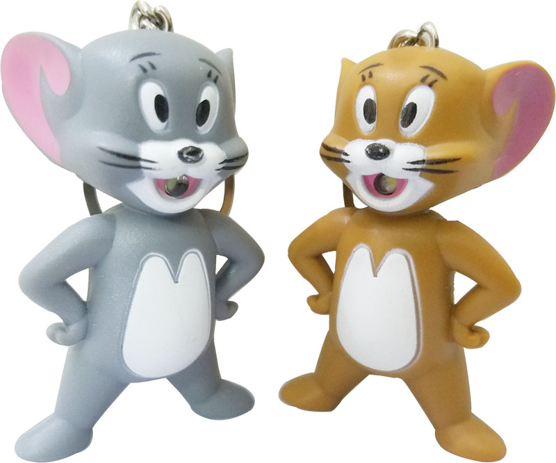 imodish Tom And Jerry Light And Sound (I Love You) Action Figure Keychains / Keyrings Key Chain