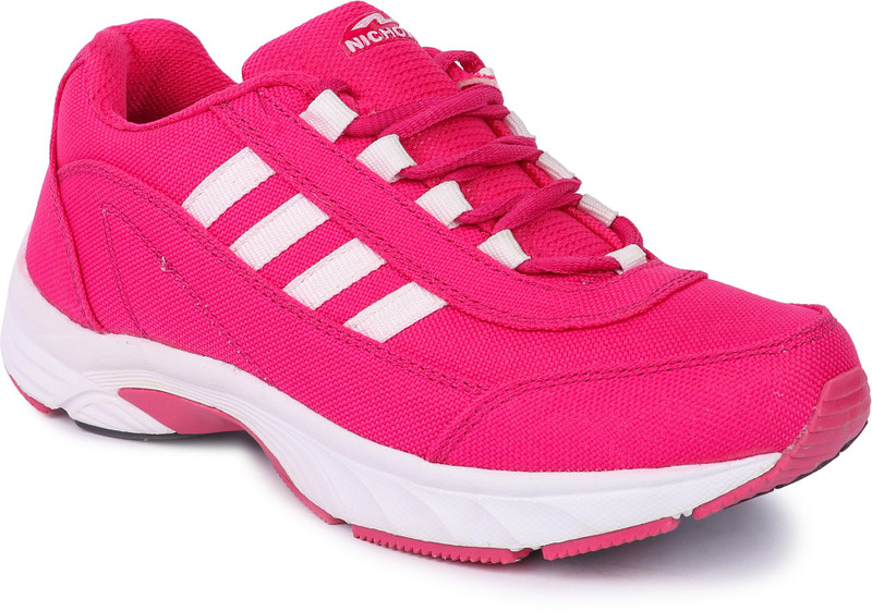 nicholas Running Shoes For Women(Pink)