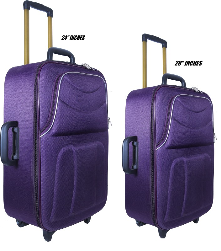 Nuremberg Suitcase Trolley /Travel/ Tourist Bag Check-in Luggage - 24 inch(Purple)